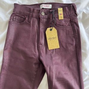 Grey bandit flare pants